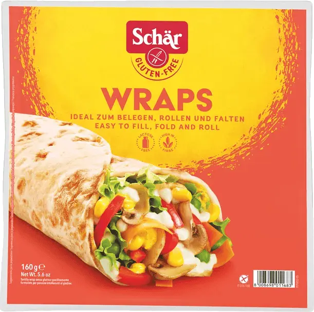 Schär Piadina Wraps 160g konv gf