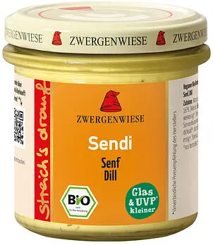 Zwergenwiese Aufstrich Sendi Bio gf