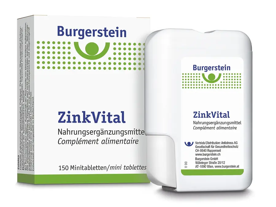 Burgerstein Zinkvital Minitabletten 5mg 150Stk