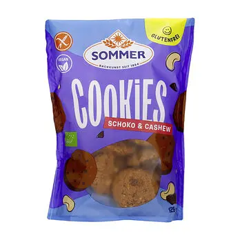 Sommer Cookies Choko-Cashew 125g Bio gf vegan
