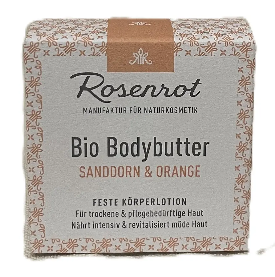 Rosenrot Feste Bodybutter Sanddorn Orange 70g