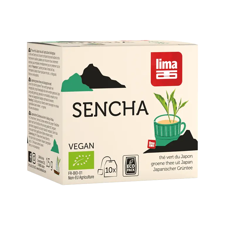 Lima Sencha Grüntee Teebeutel 10Stk Bio