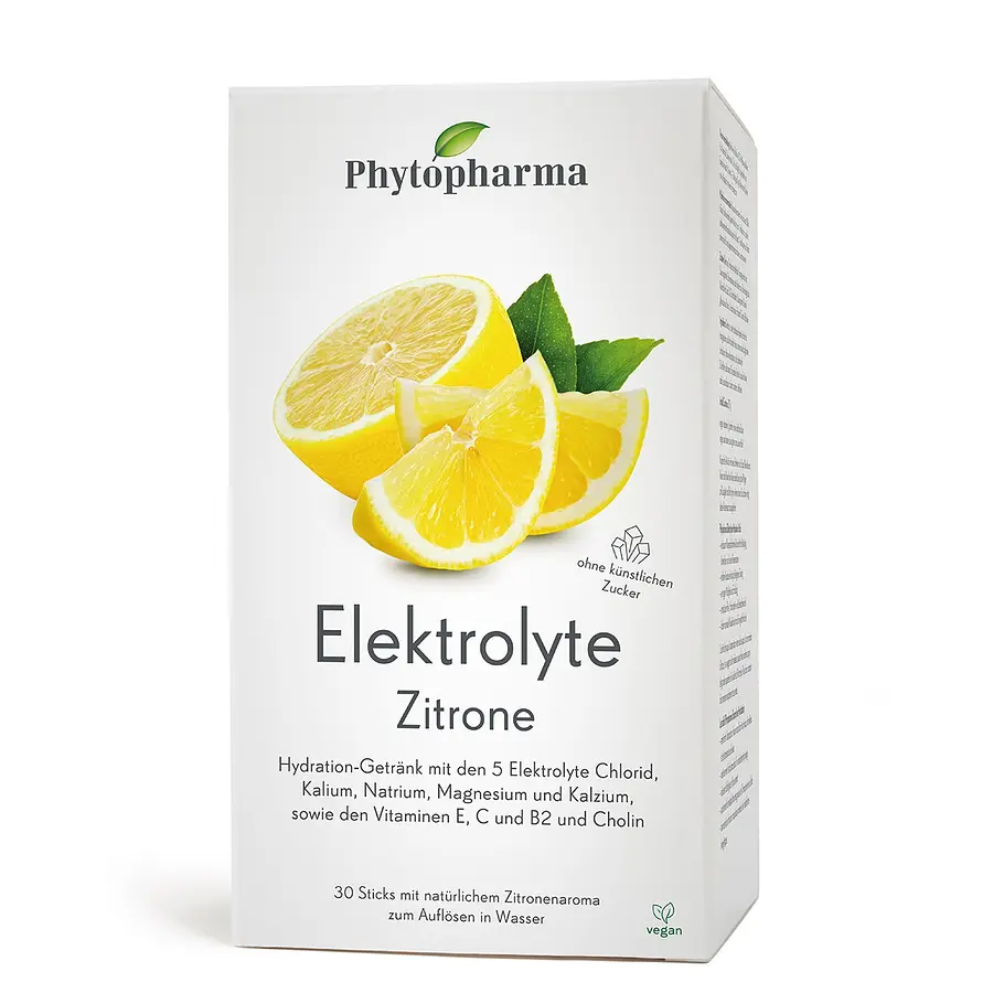 Phytopharma Elektrolyte Zitrone Sticks 30 Stk