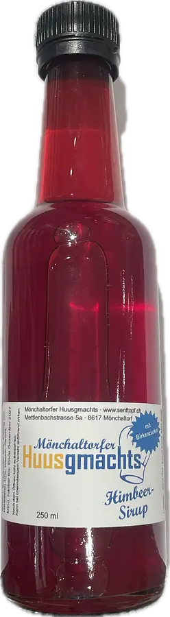 Senftopf Himbeer Sirup