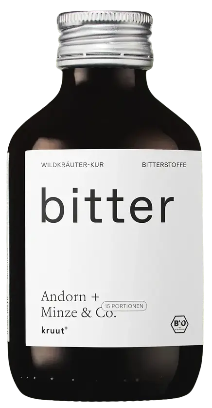 Kruut Oxymel Bitter Bio, 150ml