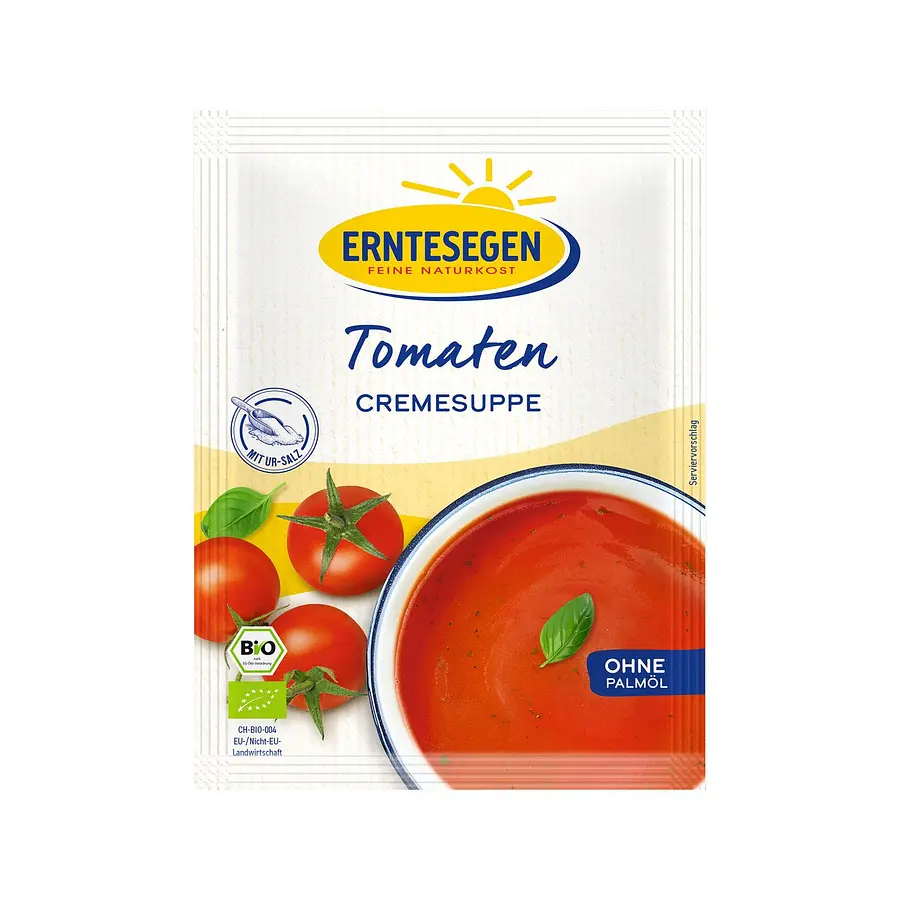 Erntesegen Tomaten Cremesuppe Bio
