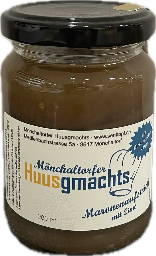 Senftopf Maronenaufstrich mit Zimt