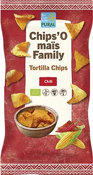 Pural Maischips Chili Family Bio vegan gf