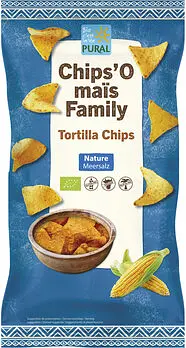 Pural Maischips Natur Family Bio vegan gf