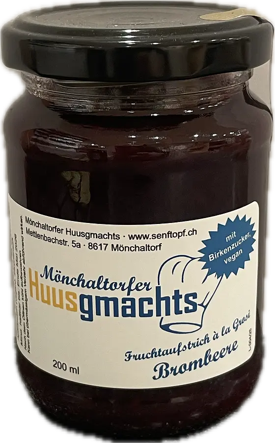 Senftopf Fruchtaufstrich Brombeere
