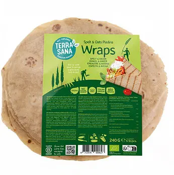 Wrap Piadina Dinkel & Hafer Bio