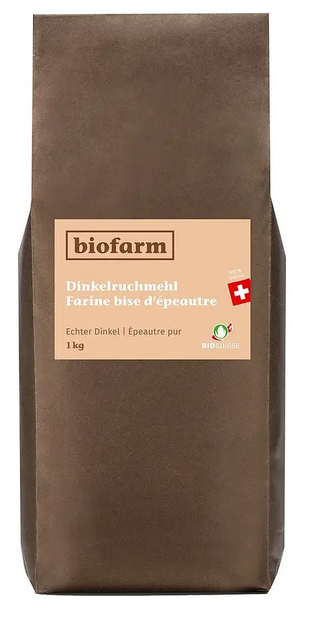 Biofarm Dinkel Ruchmehl 1kg CHBioK
