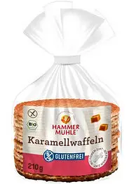 Karamellwaffeln Bio