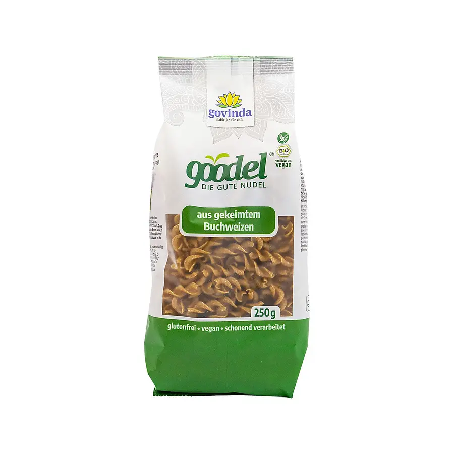 Govinda Gekeimte Nudeln Buchweizen Bio vegan gf