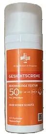 Pill Kosmetik - Sonnen Gesichtscreme reichhaltig LSF50+