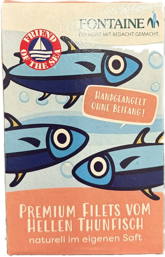 Fontaine Thunfisch Filet hell im eigenen Saft naturell