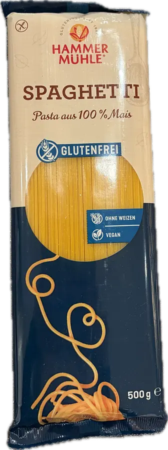 Hammermühle Spaghetti Mais gf