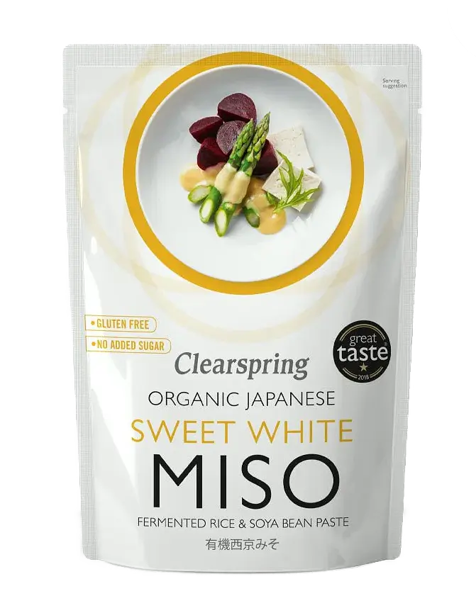 Clearspring Miso Sweet White 250g Bio