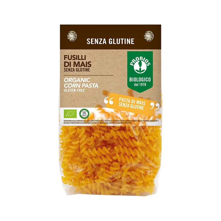 Fusilli Maisnudeln Bio