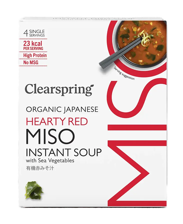 Clearspring Miso Suppe Sea Vegetable rot Bio