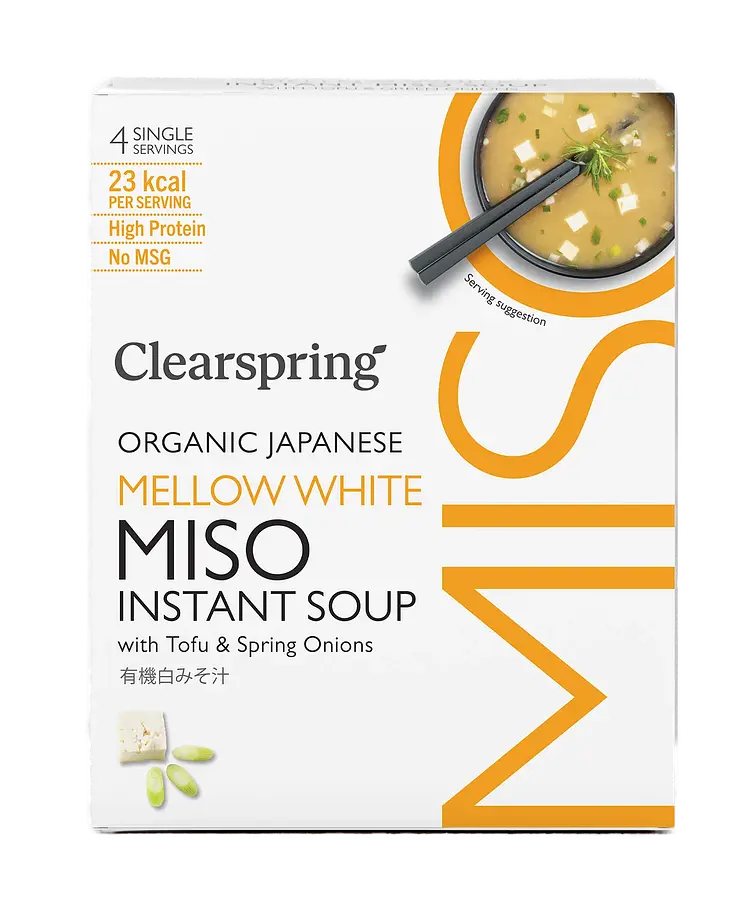 Clearspring Miso Suppe Tofu weiss Bio