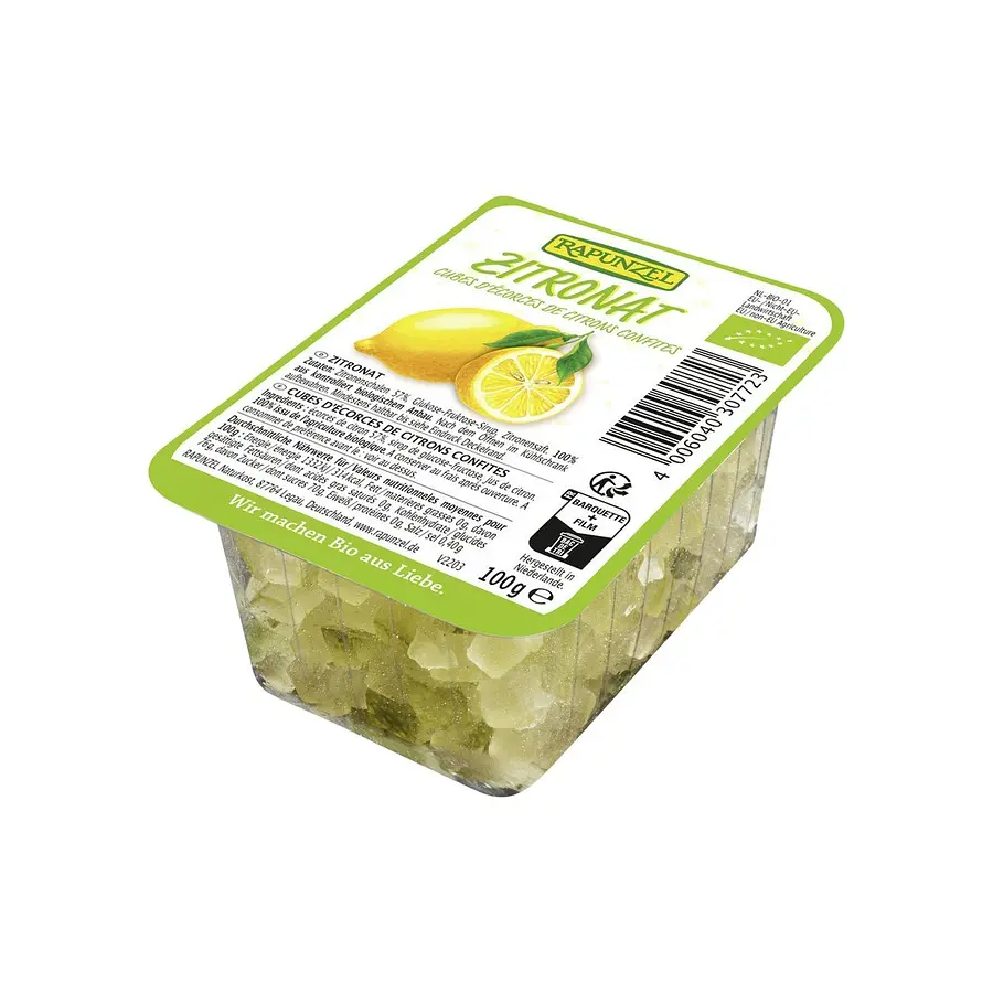 Zitronat gewürfelt Bio