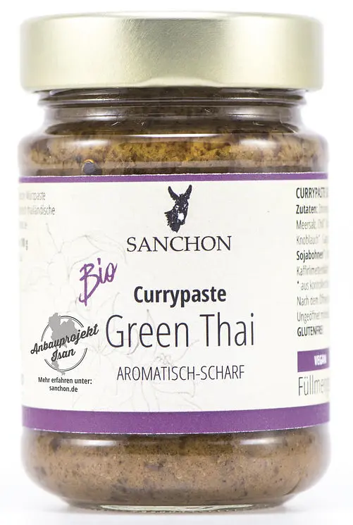 Curry Paste Green Thai Bio
