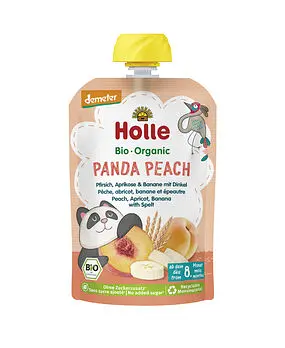 Holle Pouchy Panda Peach Demeter