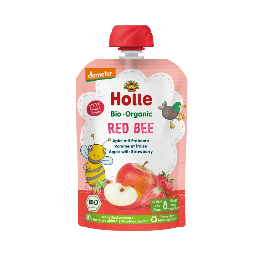 Holle Pouchy Red Bee Demeter