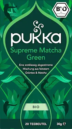 Pukka Tea Supreme Matcha Green 20x1.5g Bio