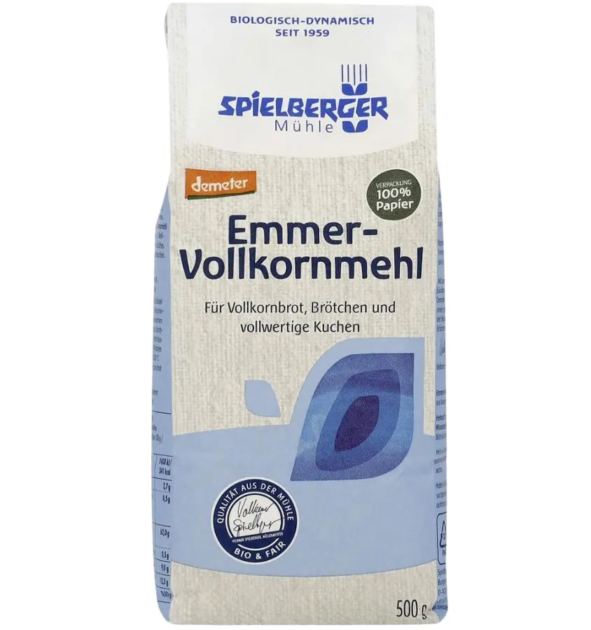 Mehl Emmer Vollkorn Demeter