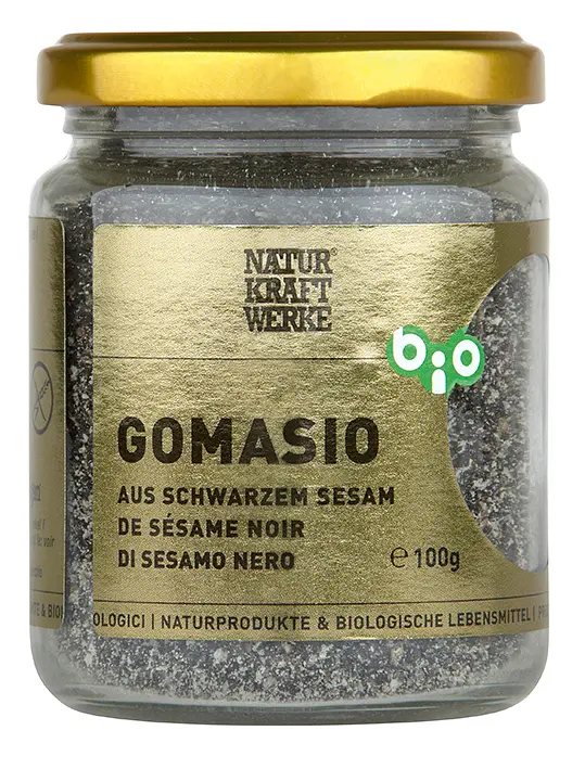 NKW Gomasio aus schwarzem Sesam gf