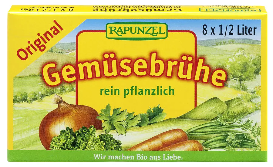 Rapunzel Gemüse-Brühwürfel Original Bio