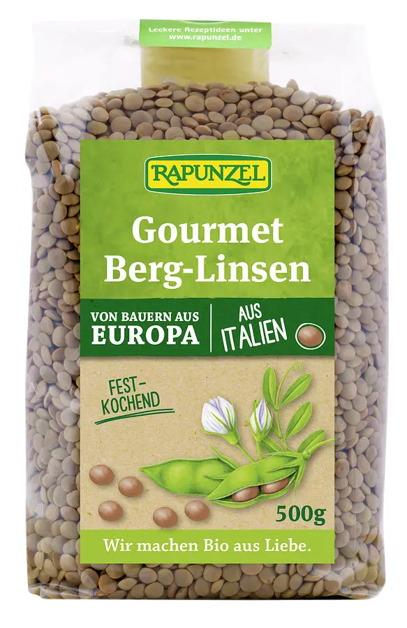 Rapunzel Gourmet Berglinsen EU Bio