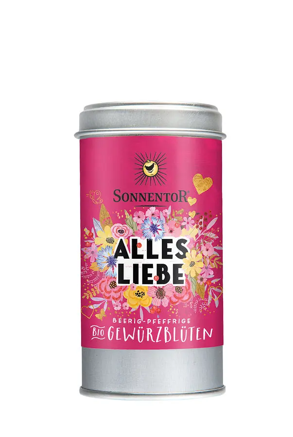 Sonnentor Gewürzblüten Alles Liebe Dose Bio