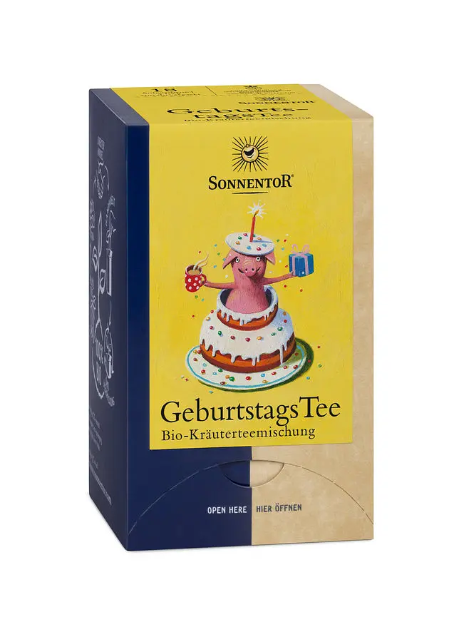 Sonnentor Tee Geburtstag Bio
