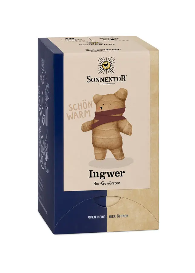 Sonnentor Tee Ingwer 100% Bio