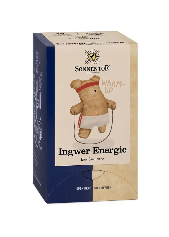 Sonnentor Tee Ingwer Energie Bio