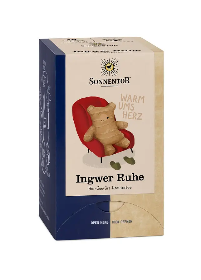 Sonnentor Tee Ingwer Ruhe Bio