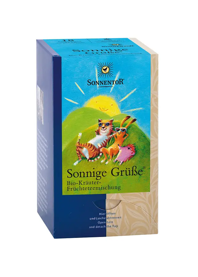 Sonnentor Tee Sonnige Grüsse 18Btl Bio