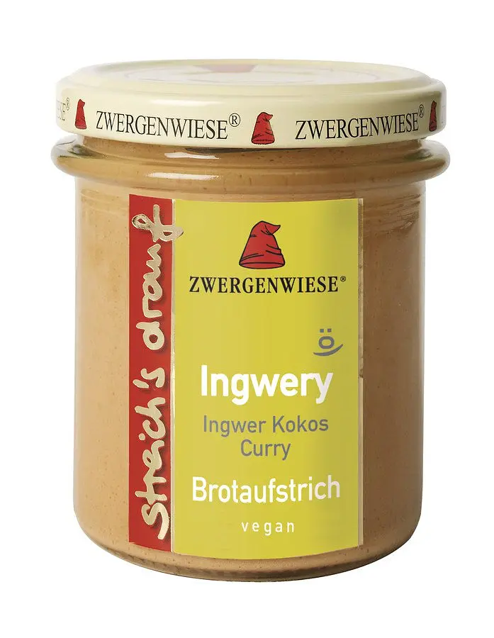 Zwergenwiese Aufstrich Ingwery Bio gf