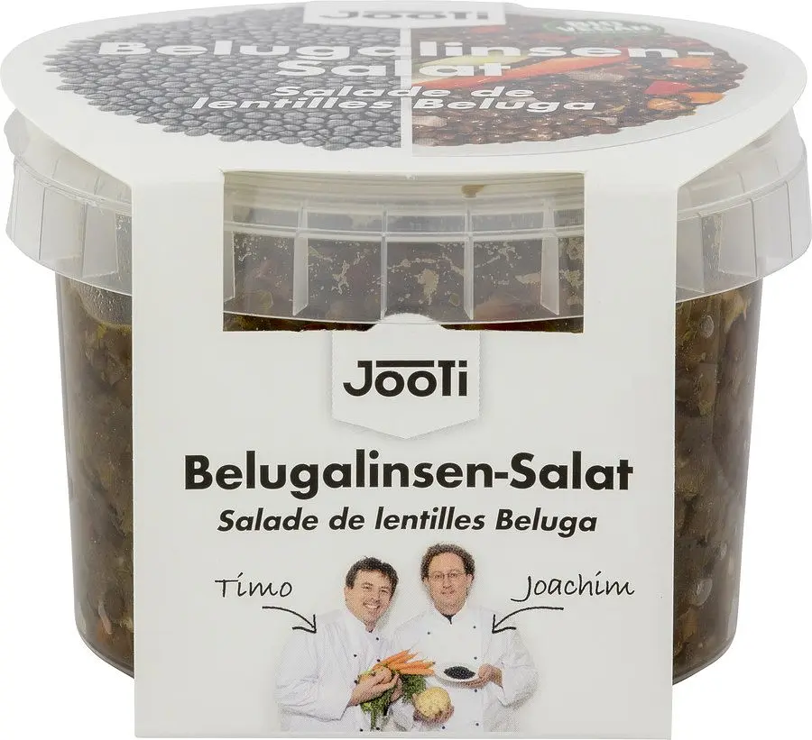 Frisch: Belugalinsen-Salat mit Petersilie Bio