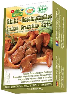 Dinki-Geschnetzeltes an Gewürzmarinade Bio, 200 g