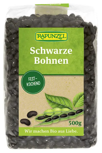 Bohnen Schwarz Bio