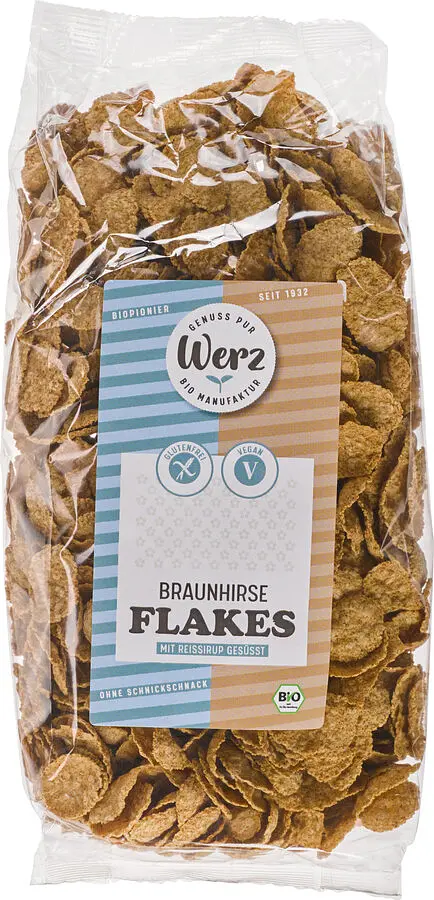 Flakes Braunhirse Glutenfrei Bio