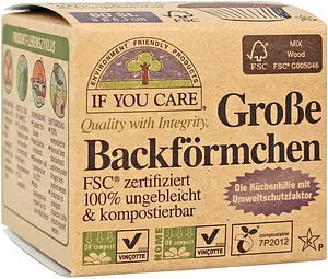 Backförmchen GROSS Ø 6.3 cm, 60 Stück