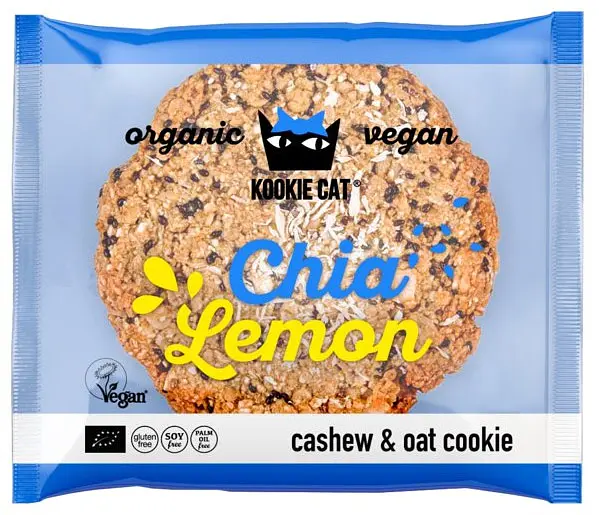 KOOKIE CAT Chia Lemon Cookie Glutenfrei Bio