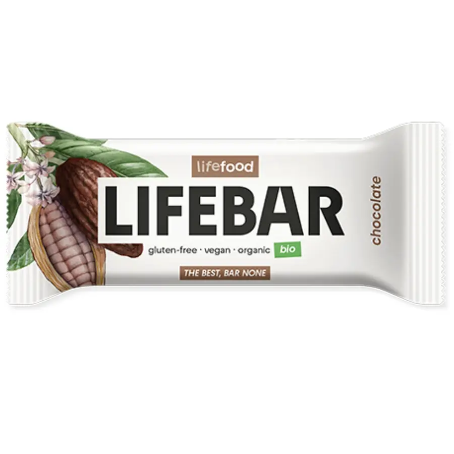 Energieriegel Lifebar Rohkost Schokolade Bio