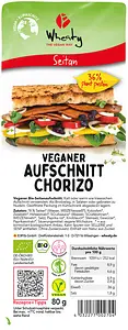 Aufschnitt Vegane Slices Chorizo Bio, 80 g