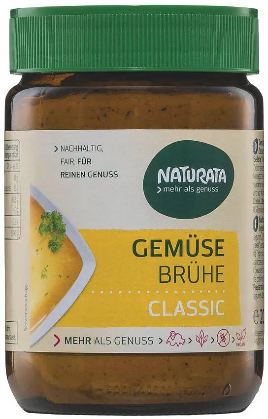 Bouillon Gemüsebrühe Classic Glutenfrei